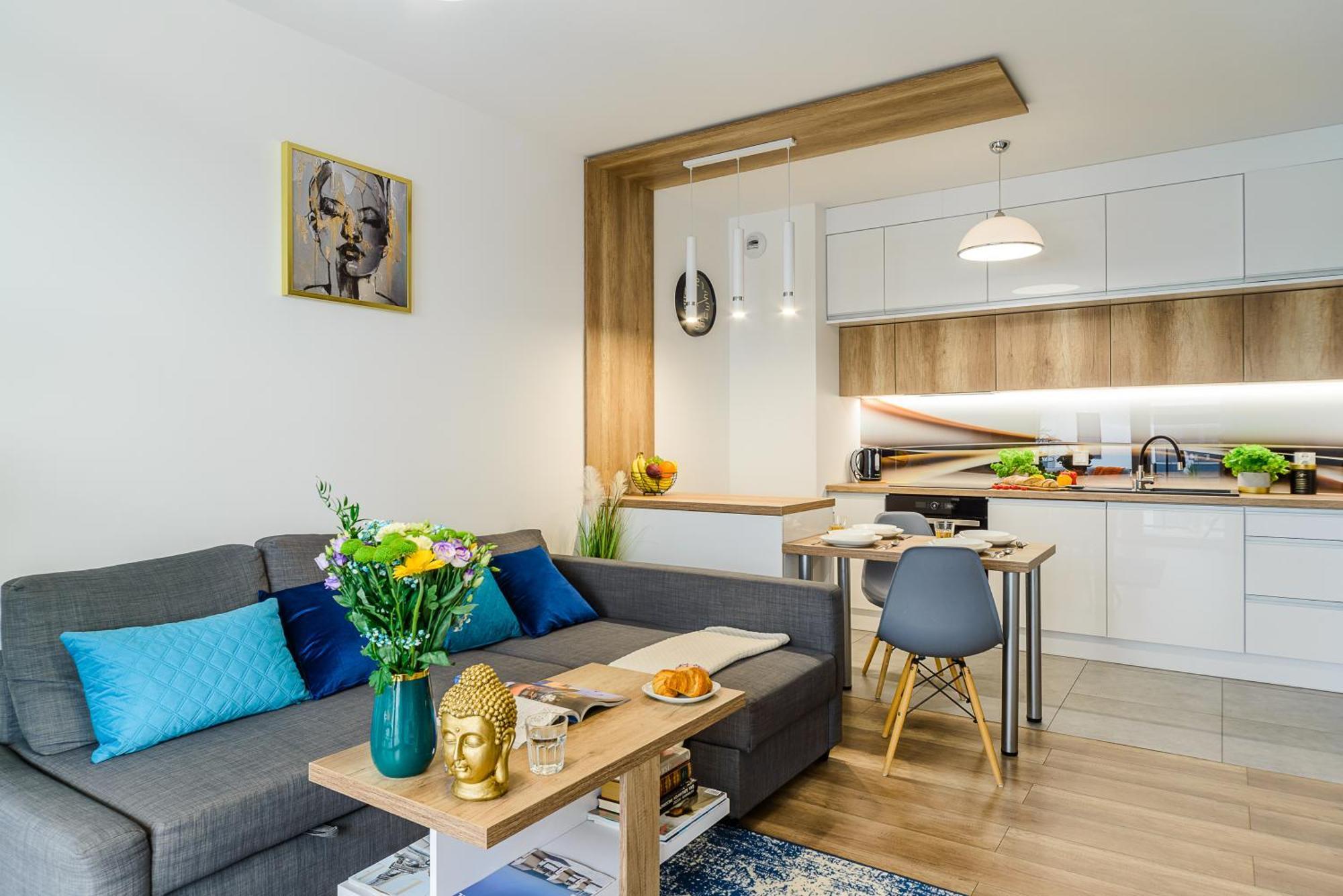 Lumina Stylish 3-Room Apart With Balcony Лодз Екстериор снимка