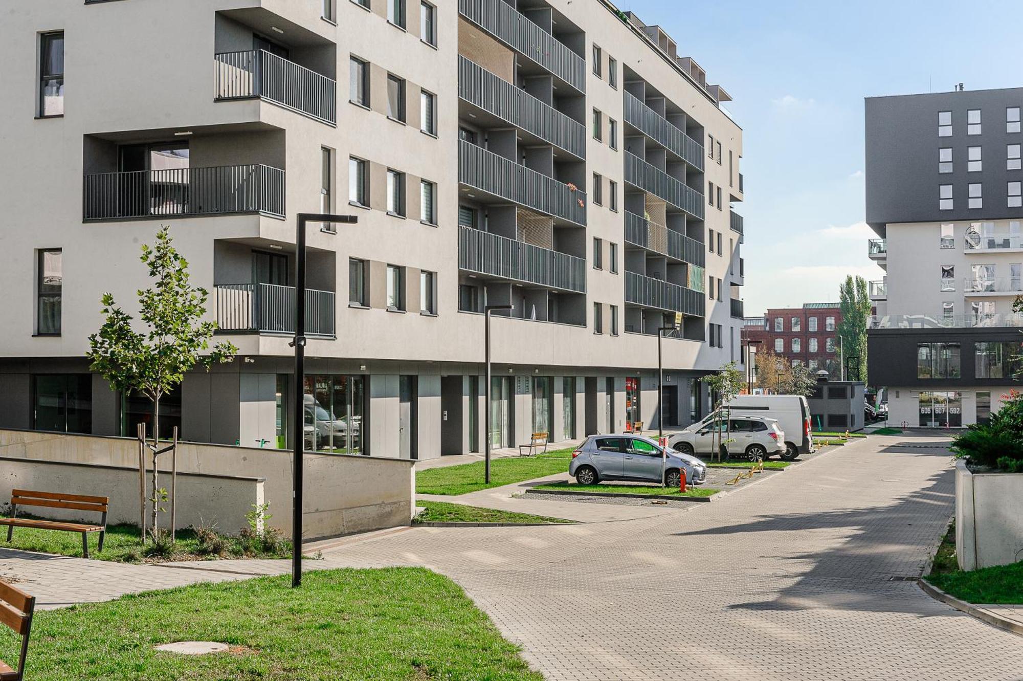 Lumina Stylish 3-Room Apart With Balcony Лодз Екстериор снимка
