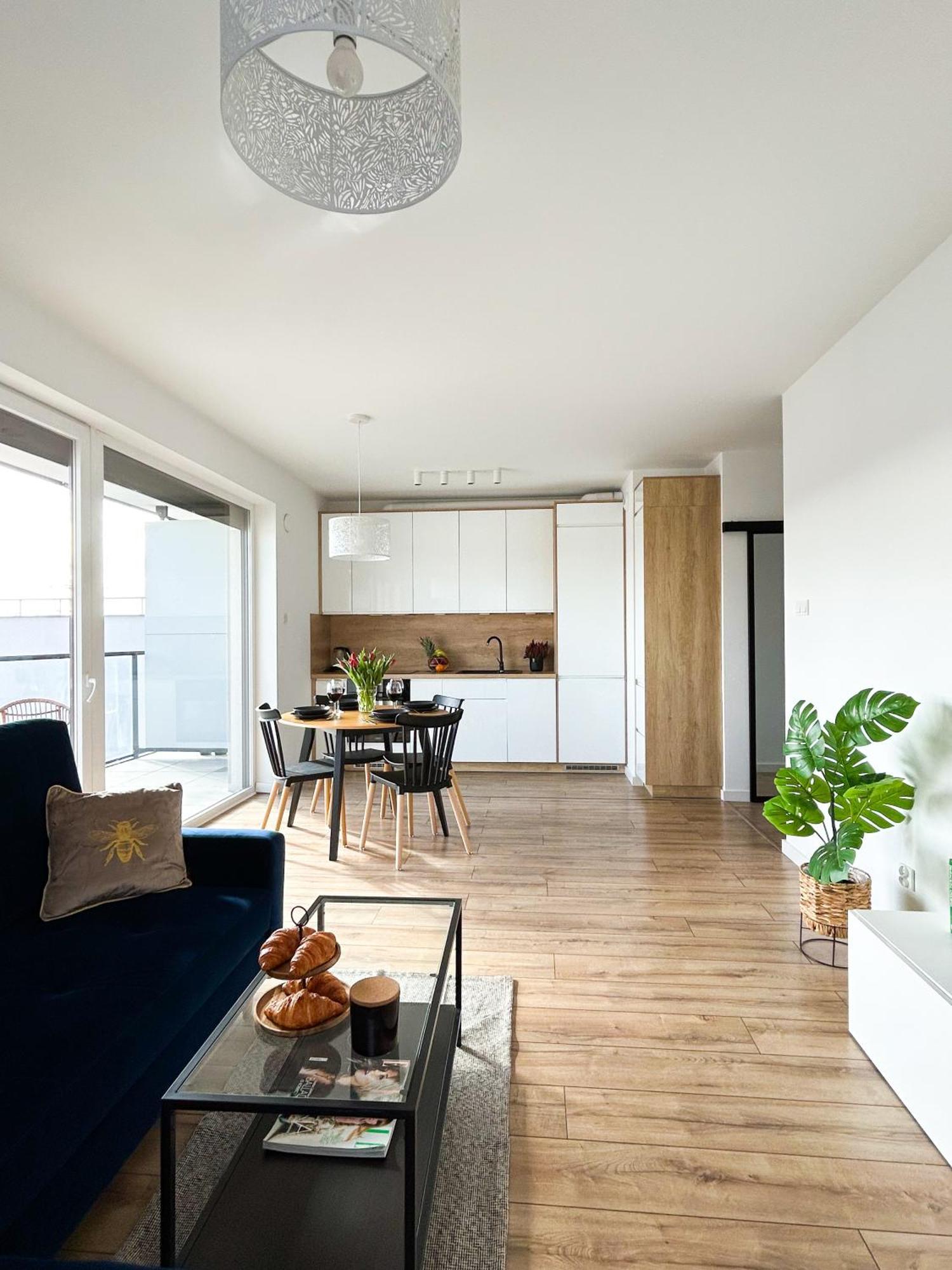 Lumina Stylish 3-Room Apart With Balcony Лодз Екстериор снимка